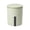 Green, variant on Mini Countertop Trash Can with Lid, Small Desktop Waste Bin Round Visible Window Design for Bedroom Kitchen Office Tabletop,Green