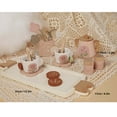 thumbnail image 4 of Pretend Game Toy, Rich Accessories Tea Party Set Delicate Wood Fine Workmanship Spoon  For Little Girls, 4 of 8