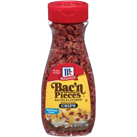 McCormick Imitation Bacon Chips, 4.1 oz (Best Way To Cook Crispy Bacon)