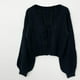 thumbnail image 3 of Cárdigan de mujer para otoño e invierno, holgado, con cuello en V, color liso, informal, tipo cárdigan, blusa para mujer, 3 of 4