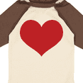 thumbnail image 4 of Inktastic Red Heart Valentine Boys or Girls Long Sleeve Baby Bodysuit, 4 of 5