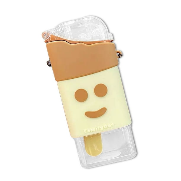 Electronicheart Children Ice Cream Heat Retaining Water Bottle Silicone