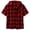 J-Red187, variant on JAJAHO Girls Flannel Shirt Kids Plaid Hoodie Short Sleeve Button Down Shirts For 4-14 Years