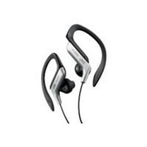 JVC HAEB75SN Clip Style Headphones, Powerful Sound with Bass Boost (Sliver)