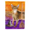 thumbnail image 1 of Carolines Treasures CK3177CHF Abyssinian Halloween Flag Canvas House Size, 1 of 4