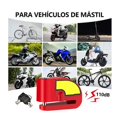 thumbnail image 2 of Motorcycle Padlock Disk 110db High Sensitivity Water Resistant Wheel Disc Brake Lock Anti Theft Security Alarm, 2 of 3