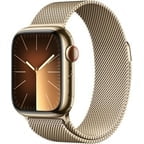 Pre-Owned Restored Apple Watch (GPS+Cellular, 41mm) - Gold Stainless Steel Case - Gold Milanese Loop Sport Band ( ished)