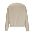 thumbnail image 4 of Styesk Chemises pour Hommes Chandail en Molleton Imprimé Année 2025 Chandail Col Rond Manches Longues Exercice Sans Chapeau Chandail à Capuchon, 4 of 4