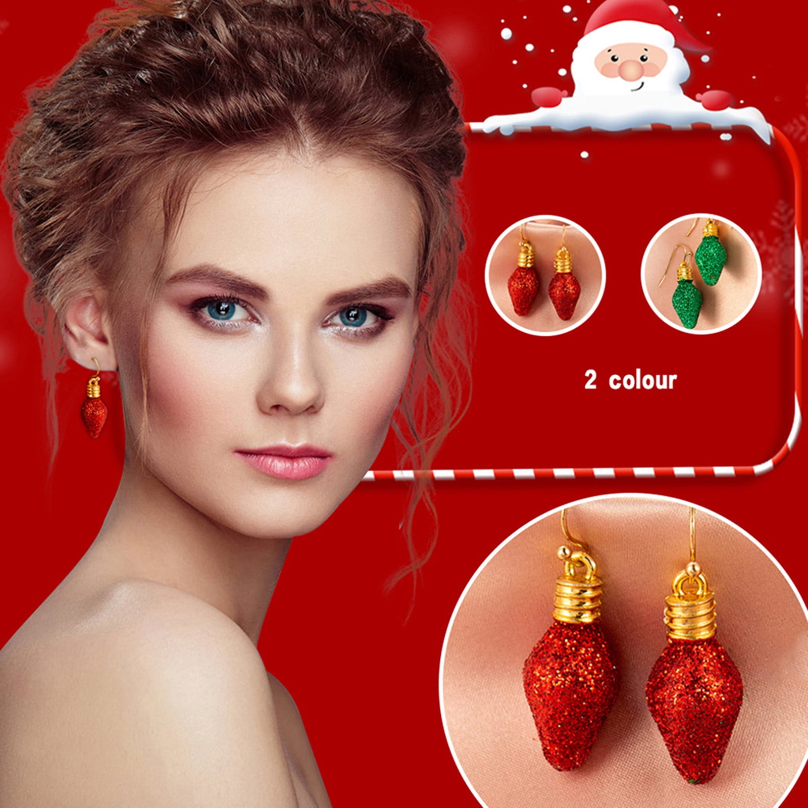 Up to 65% Off Christmas Series Jewelry Alloy Plating Colorful