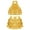 Gold, variant on Yartina Girls Shiny Backless Latin Jazz Salsa Ballet Dance Dress Kids Crop Top with Tassel Tutu Skirt Gold 6