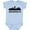 Baby Blue, variant on Inktastic Indianapolis Indiana City Skyline Boys or Girls Baby Bodysuit
