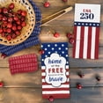 thumbnail image 6 of RITZ 100% Cotton Kitchen Towels, Set of 4, USA 250, Home Free Brave, 6 of 7