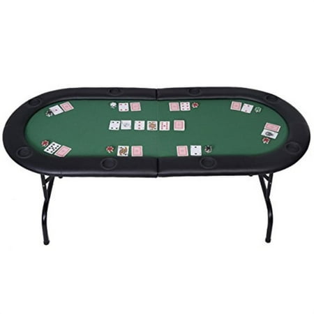 mascarello foldable 8 player poker table casino texas holdem folding poker play (Best Way To Play Texas Holdem)