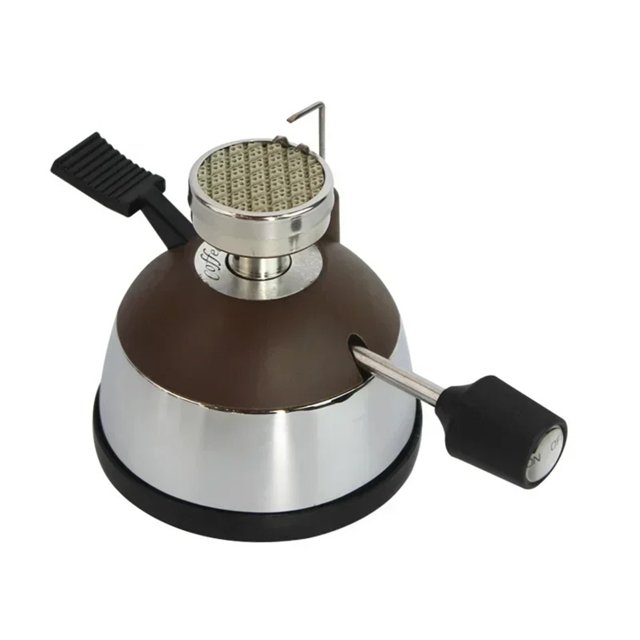 Brûleur à Gaz Mini Universel Cafetière à Siphon Pot Chauffe-Moka Machine de Table Portable Réchaud à Gaz Résistant à l'Usure