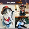 thumbnail image 5 of GYTY Dog Costumes Clothes: Fun Cat Halloween Cosplay Outfits, Novelty Dress-Up Apparel for Photoshoots & Birthday Gifts Small Medium Large Pets Puppies Kittens (Nurse,X-Large), 5 of 7