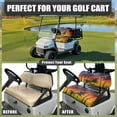 thumbnail image 4 of Yuyamidu Coconut Tree Golf Cart Seat Covers for 2-Person Seats Sunset Car Seat Protector Stylish Golf Cart Back Rest Cover Set of 2, Easy to Install, 4 of 7