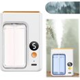 thumbnail image 1 of HUGFEGWE Automatic Aromatherapy Diffuser,Digital Display Version of Aroma Diffuser,Five Speeds Adjustable, Six Scent Optional,Replaceable Scent Diffusers for Home, Essential Oil Diffuser (Hilton), 1 of 7
