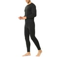 thumbnail image 3 of GENTS BLISS Men Thermal Underwear Fleece Lined Thermals Tops and Bottom Sets Base Underwear for Men, 3 of 12