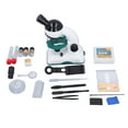 thumbnail image 2 of Student Microscope Set, LED Illumination Optical Microscope 200X-1200X Optical Lens  for Children for School, 2 of 7