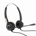 thumbnail image 3 of Auriculares De Auriculares Para Teléfono De Llamas Profesionales Con Ajuste De Volumen Muto De Cancelación De Ruido De Mudo Para Teléfonos Cable, 3 of 7