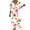 Multicolor, variant on YuXingFu Church Clothes Mid-Length V-Neck Plus Size Womens Dress 3/4 Sleeve Button Casual Summer Multicolor S