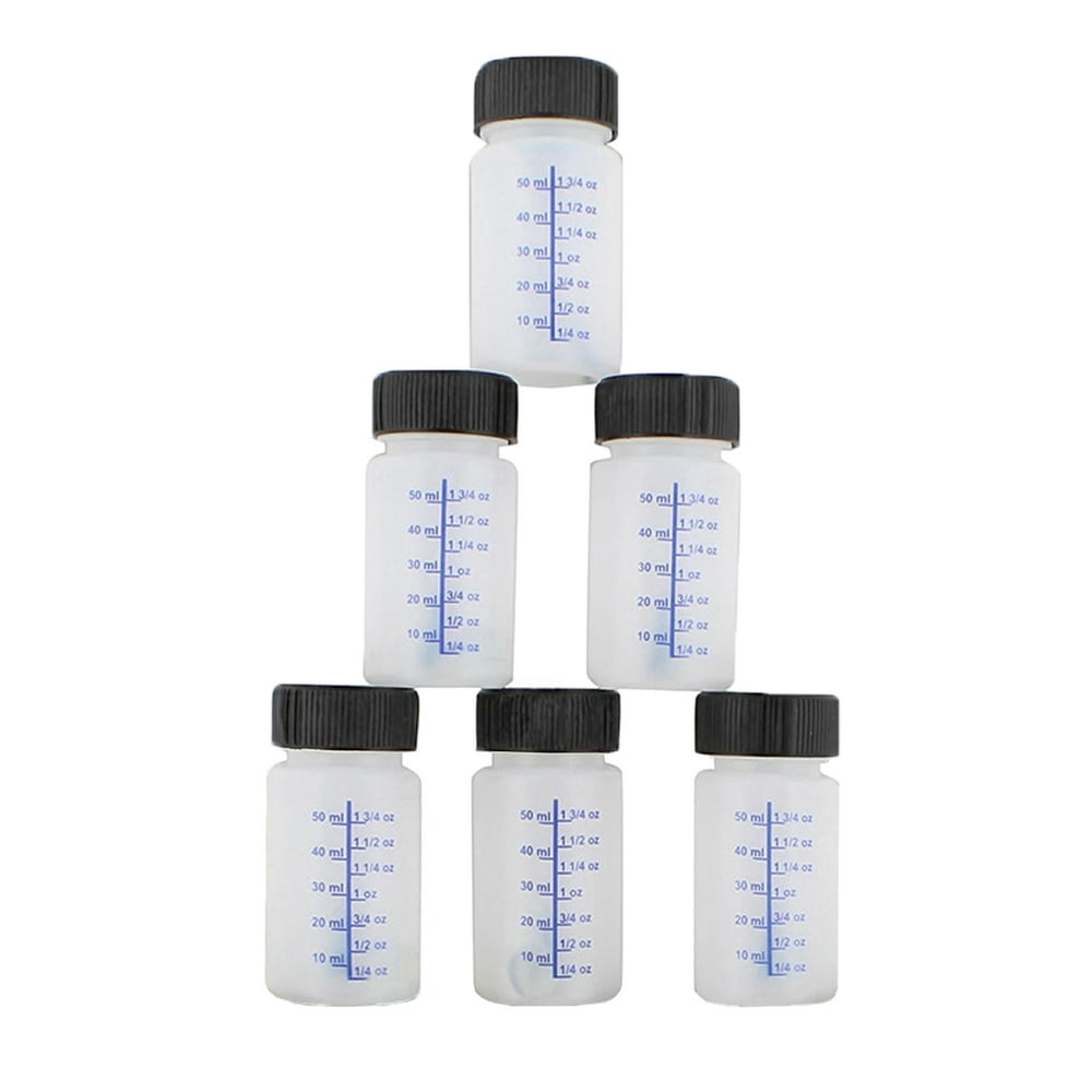 ABN Auto Paint Touch Up Bottles 2 Oz Empty Paint Bottles with Brush