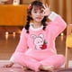 thumbnail image 4 of Pijamas de franela para niños pequeños, ropa de dormir cálida para bebés, conjunto de ropa para niños, traje de Casa de felpa para niños, otoño e invierno, nuevo, 4 of 4