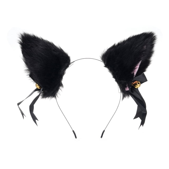 Accesorio para el cabello con pinza para el pelo con orejas de zorro de peluche