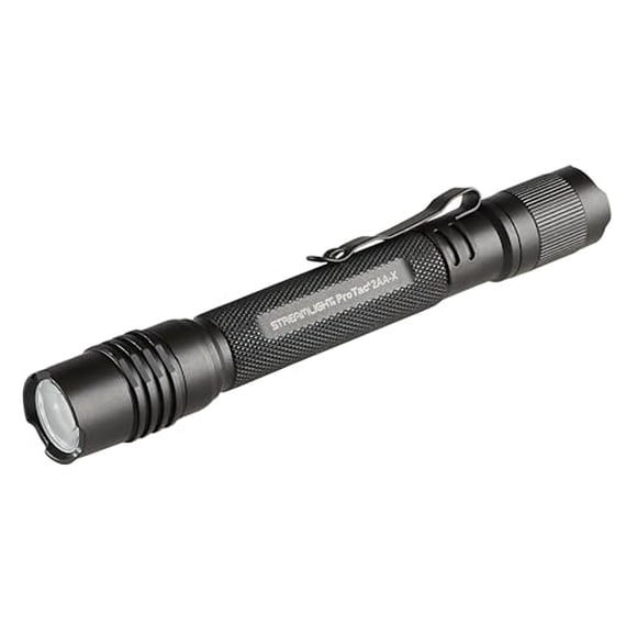 Streamlight 88135 ProTac 2AA-X USB 550-Lumen Multi-Fuel Personal Carry Tactical Flashlight, Black