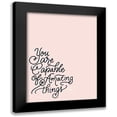 thumbnail image 1 of Batista, Dee 12x14 Black Modern Framed Museum Art Print Titled - You Are, 1 of 5