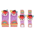 thumbnail image 2 of Adorable Baby Wrist Rattles Toy Colorful Pattern Soft Foot Finder Socks Set for Early Development, 2 of 7