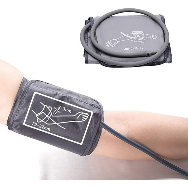 2pcs Blood Pressure Monitor Cuff Upper Arm Large BP Cuff Strap Non