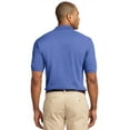 thumbnail image 2 of Port Authority Tall Pique Knit Polo (TLK420) Faded Blue, 4XLT, 2 of 2