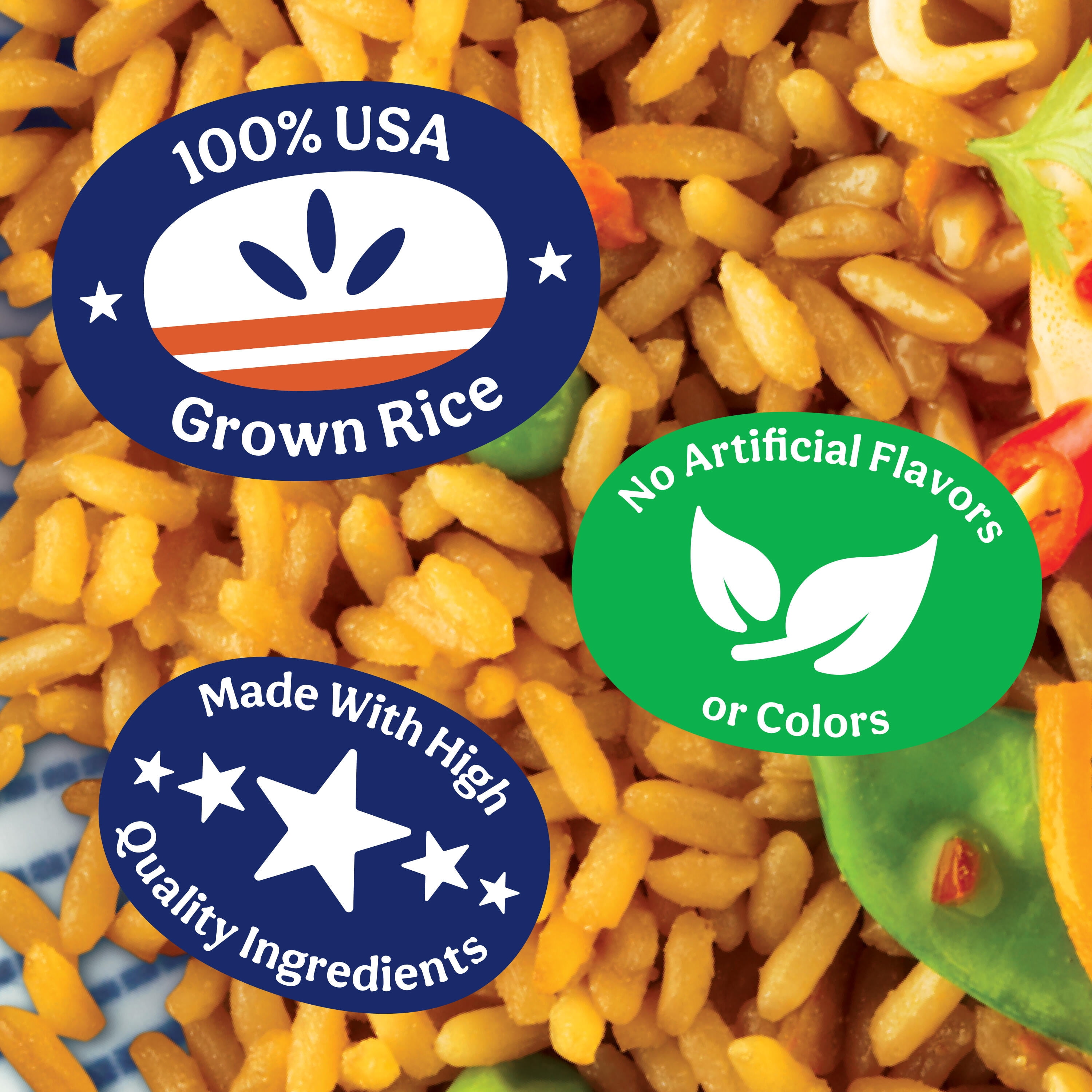 (5 pack) Ben's Original Ready Rice Fried Rice, With Peas and Carrots, 8.5 oz Pouch