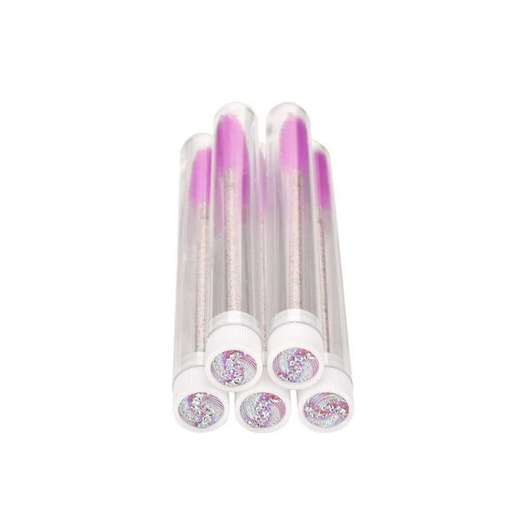 Minnieouse 5 piezas de cepillo de pestañas de un solo uso, cepillos para mujeres, aplicador de extensión, ligero, antideslizante, rizador de pestañas, Protección de la piel tipo 4 Minnieouse CE014515-04
