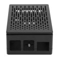 thumbnail image 5 of Protective shell for Raspberry Pi 4B ABS shell reserved all ports for HDMI USB A/V black., 5 of 5