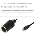 thumbnail image 5 of USB C PD Type C Male to 12V Car Cigarette Socket Female Step Up Cable, 5 of 17