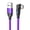 Purple_Micro 2m, variant on lanema 180°Rotating USB to C Cable USB A to C Cable for Phone 15/16 Highly Speed 480Mbps Data Transfer and 3A Power Cable