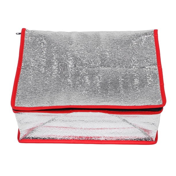 PTOOTP Bolsa Térmica De Aluminio Con Plano Para Almacenamiento Y Transporte De Fría Y Reutilizable