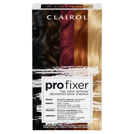 Clairol Hair Color ProRegimen, ProFixer Hair Dye Pre-Treatment, Hair Color Remover, 1 Application