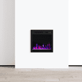thumbnail image 5 of 18" Electric Fireplace Wall Recessed Heater, 1500W/5100BTU, 5 of 9