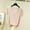 Beige, variant on ALLLIST Gray Tops for Women Trendy Short Sleeve Scoop Neck Solid Casual T-Shirts Womens Shirts