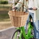 thumbnail image 4 of Cesta para bicicleta Accesorios para bicicletas Cesta para portabicicletas Cesta delantera para bicicleta Ciclismo Mango color madera, 4 of 8