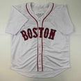thumbnail image 4 of Autographed/Signed Rafael Devers Boston White Baseball Jersey JSA COA, 4 of 4