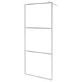 thumbnail image 2 of vidaXL Walk-in Shower Wall with Whole Frosted ESG Glass 39.4"x76.8", 2 of 34