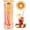 Wood-10in, variant on Straws Holder Dispenser for Counter, 10Inch Drinking Straw Dispenser,Acrylic Straw Organizer with Bamboo Lid,Includes 100 Straws,Transparent Straw Storage Container for Kitchen,Pencils and Silverware