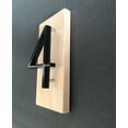 thumbnail image 5 of 5" Metal Floating Mount House Number Black Color Two Way Setup Floating or Regular, 5 of 6