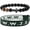 Black, variant on 2 pcs Set WWJD Christian Cross Bracelets Pack for Women Men Adjustable WWJD Wristbands Inspirational Christian Bracelet Jesus Bracelets Bulk Faith Easter Catholic Religious Jewelry