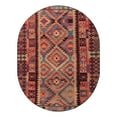 thumbnail image 2 of Unique Loom Outdoor Tribal Collection Area Rug - Tortuguero (7' 10" x 10' Oval Multi/Blue), 2 of 6