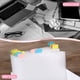 thumbnail image 5 of Organizador de Papel con Fundas de Plástico Transparente y 120 Pestañas Adhesivas, Sin para Fotos., 5 of 6